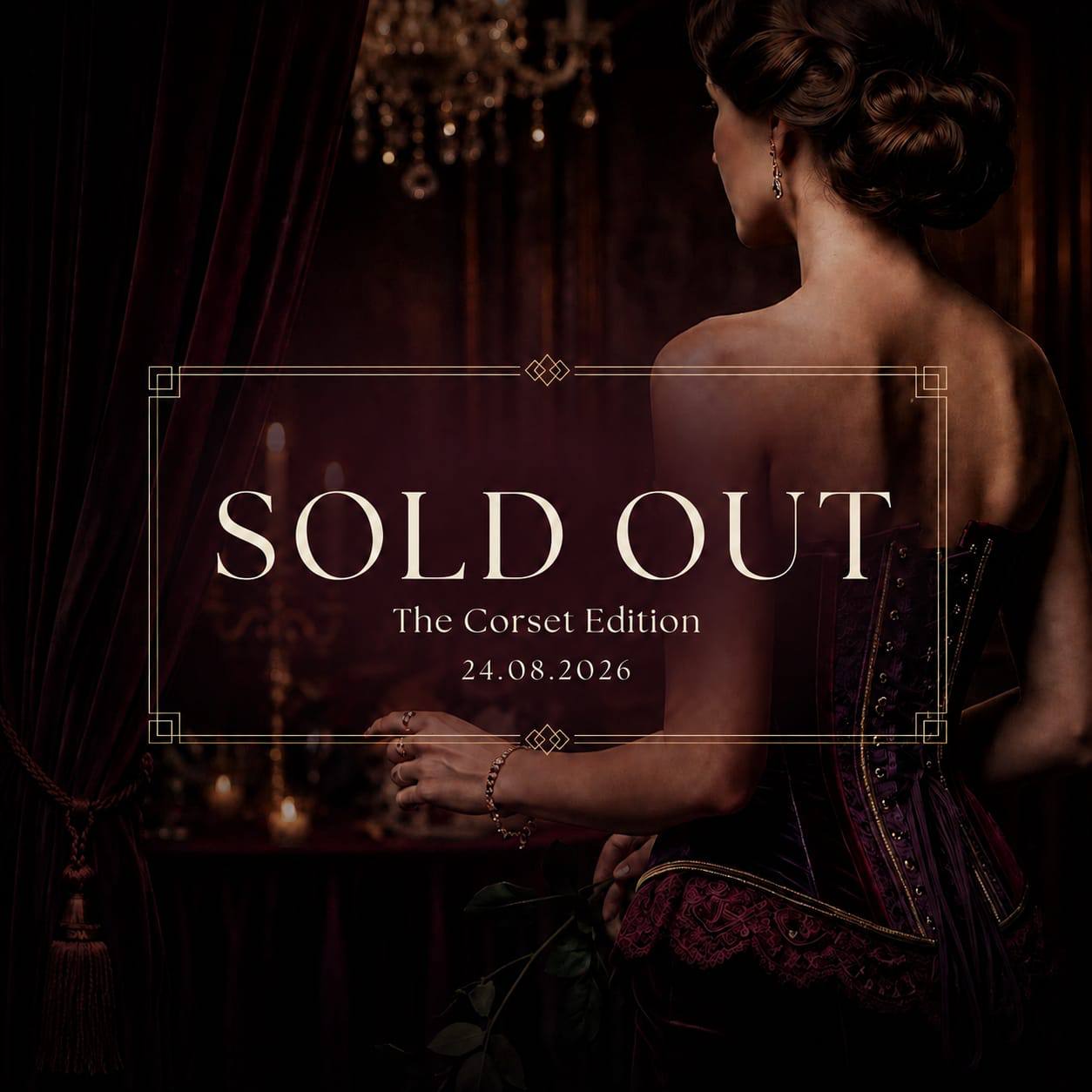 Sold out — The Corset Edition, 24.08.2026. La convocatoria está cerrada.